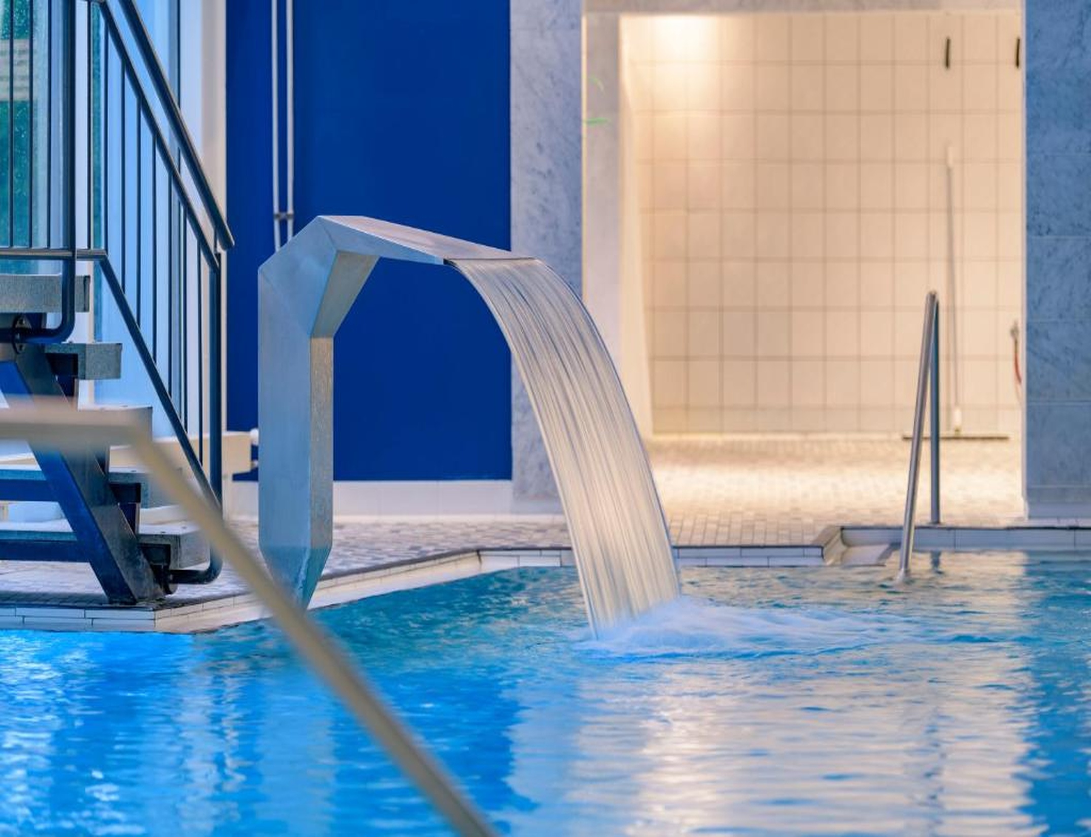 Indoor and outdoor pools