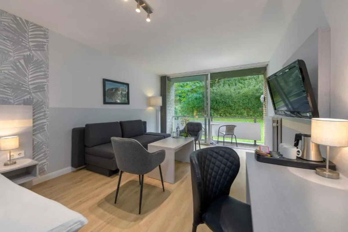 Hotel room interior